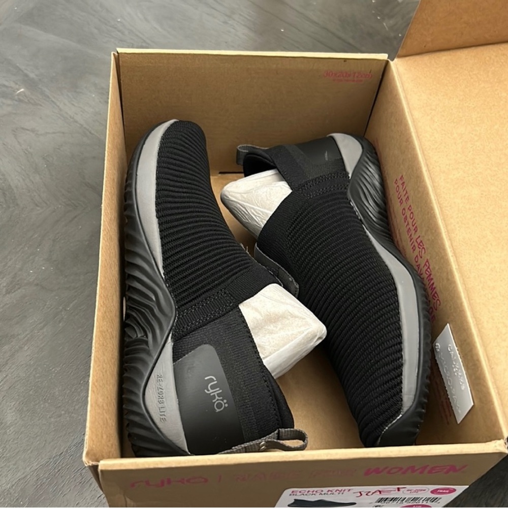 RYKA Women's Echo Knit Slip-on Sneakers (WIDE) - Picture 2 of 9